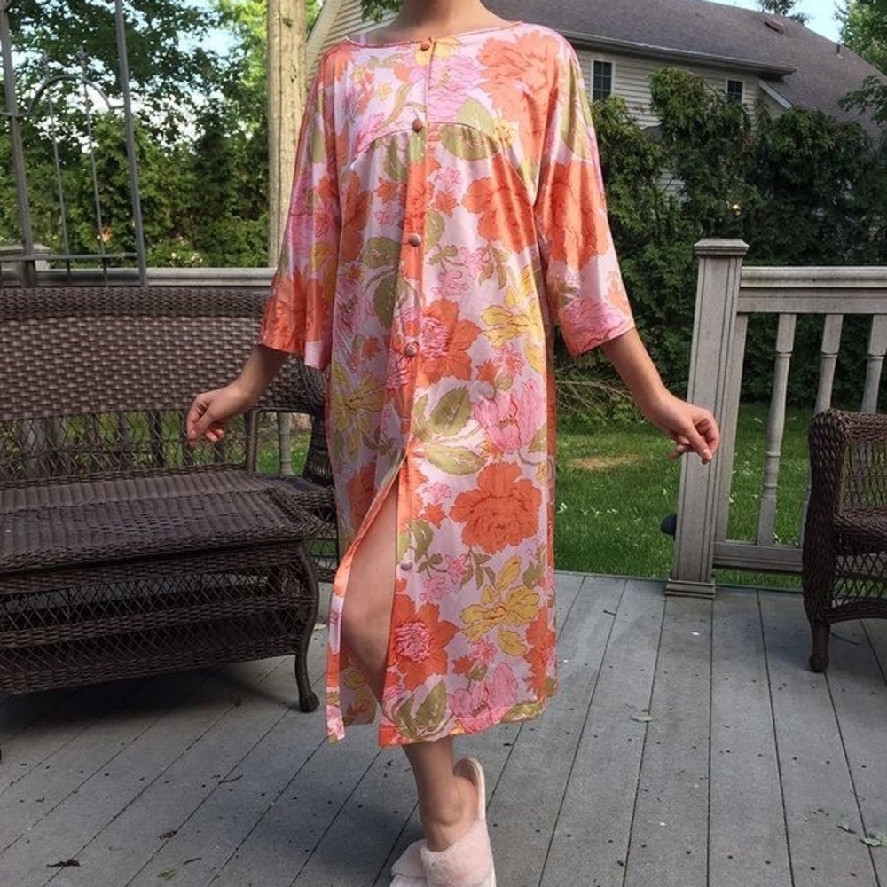 Vintage floral nightgown